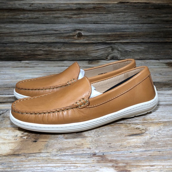 Drivers Club USA San Diego Leather Loafer Kids 4.5 - Picture 4 of 10